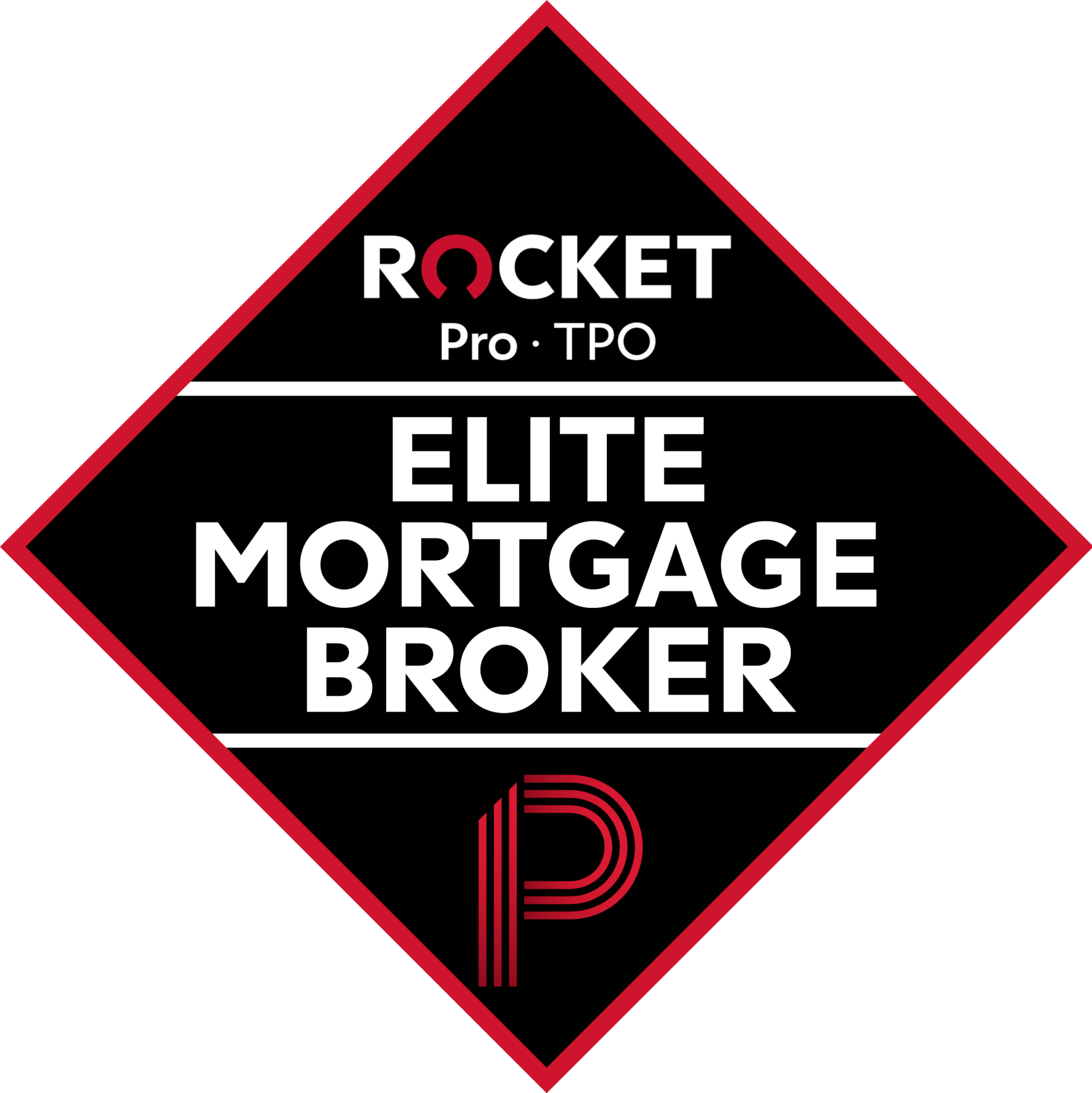 elite mortgage broker badge